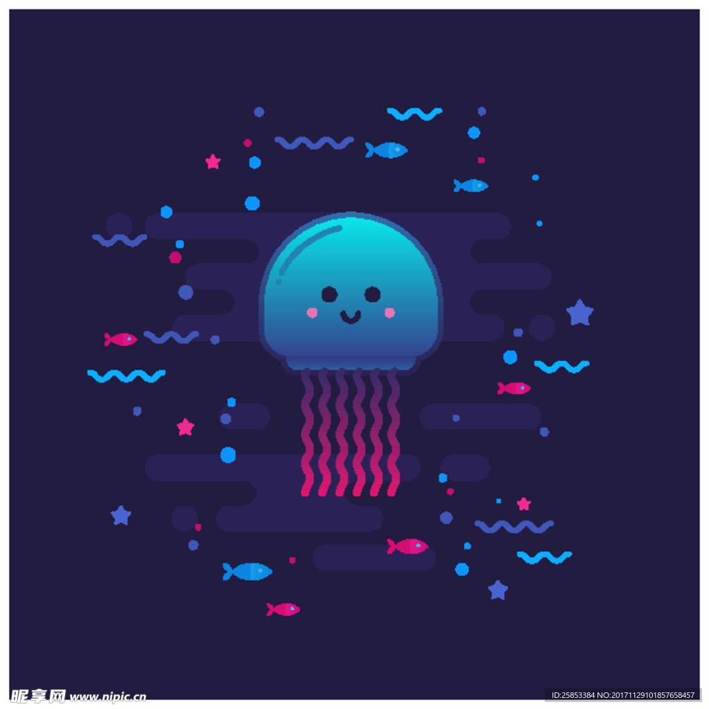 水母矢量