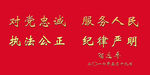 对党忠诚服务人民党建展板标语