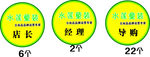 工号牌
