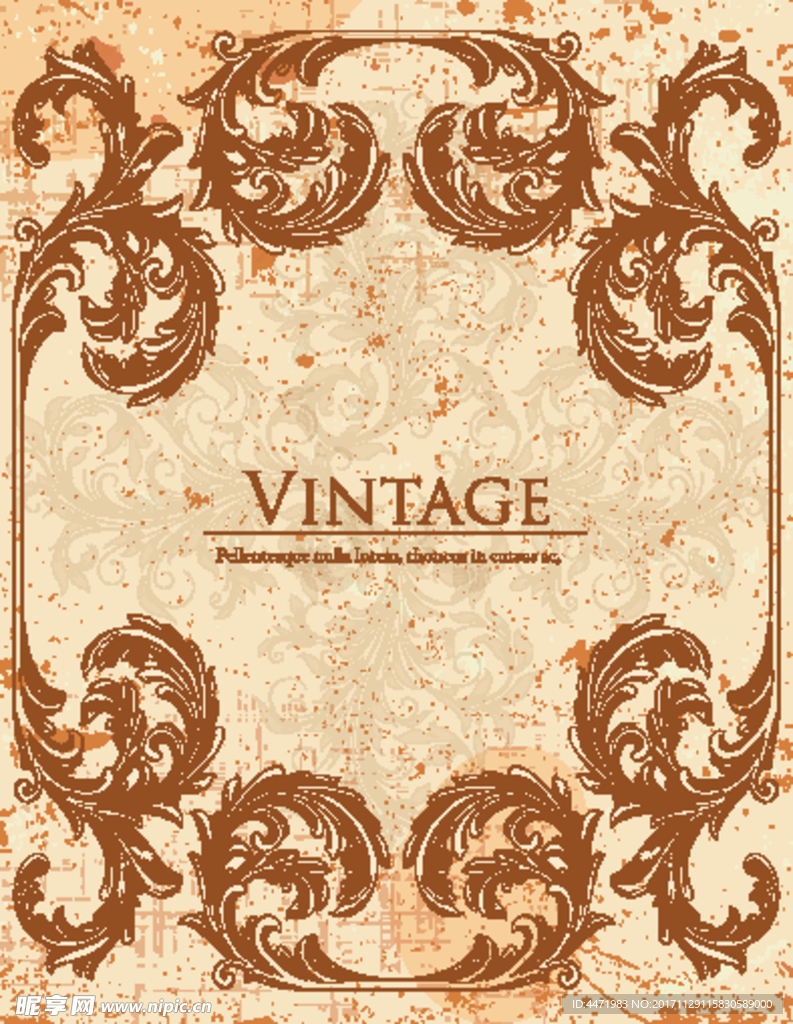 复古 vintage 元素 矢