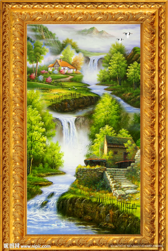 油画风景