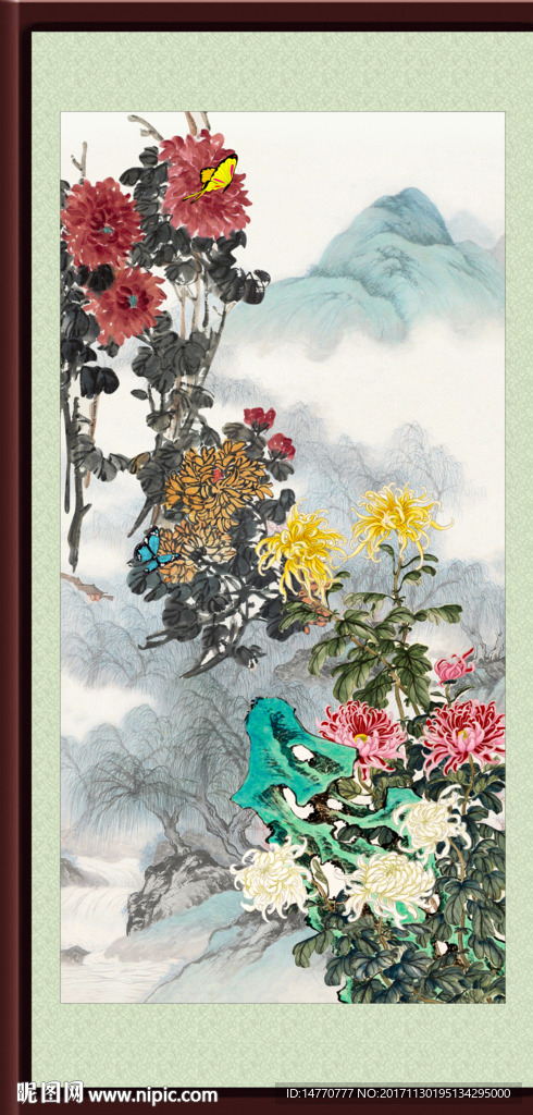 国画菊花