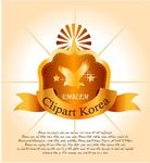 老鹰图案勋章奖章图标素材