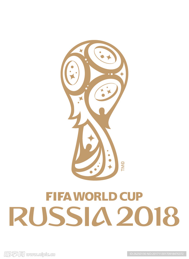 世界杯 反白logo