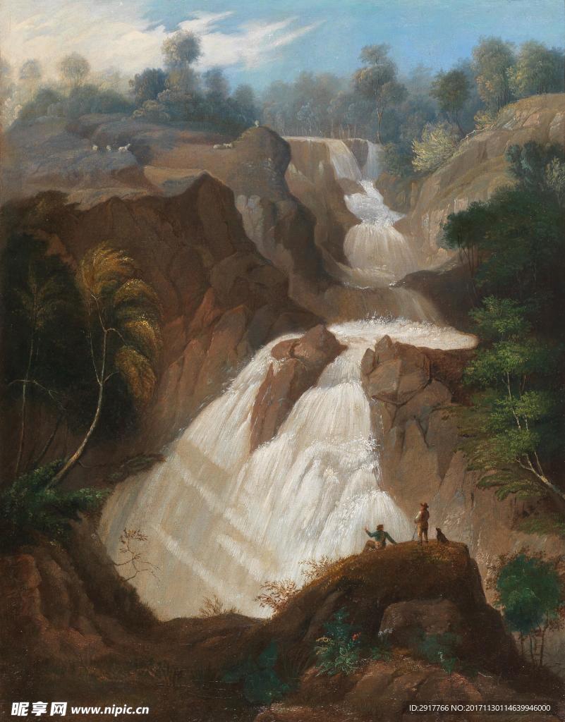 特尔尼的马尔莫雷瀑布