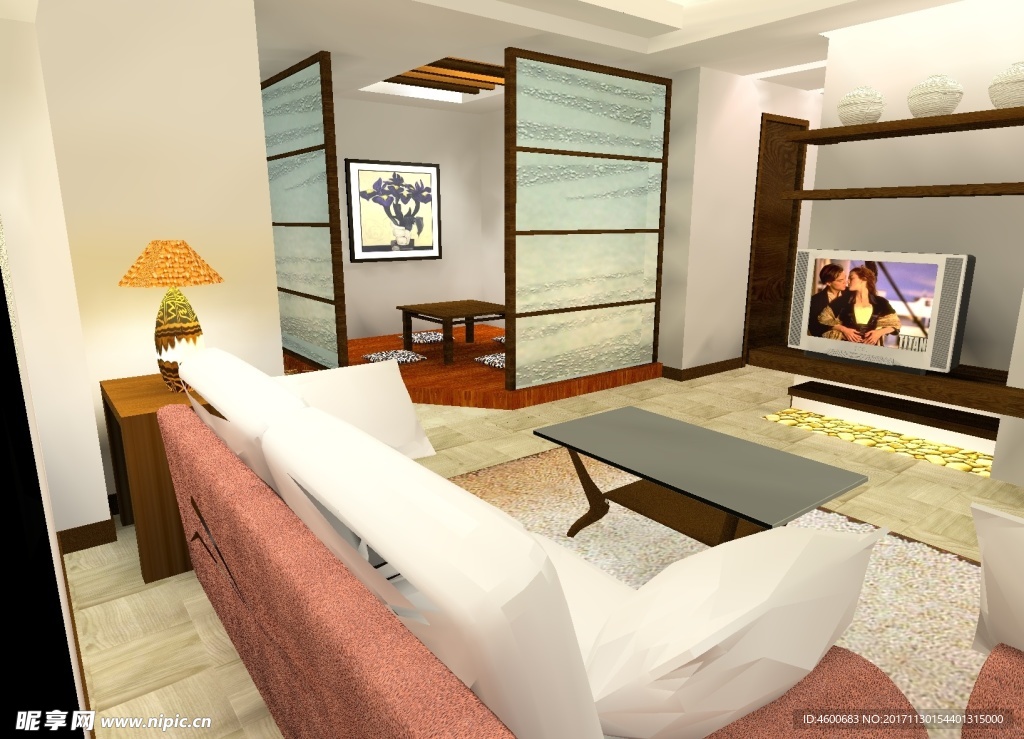 建筑室内设计  室内效果设计