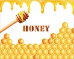 蜂蜜蜂窝素材