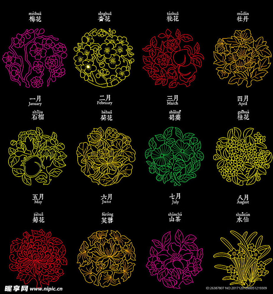 花纹
