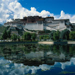 建筑摄影图片  西藏拉萨风景