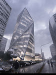 建筑效果psd