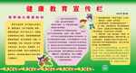 健康教育展板