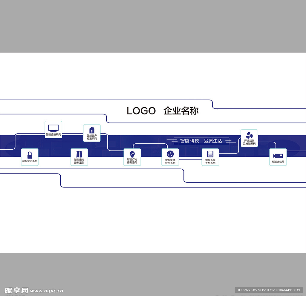 智能家居文化墙