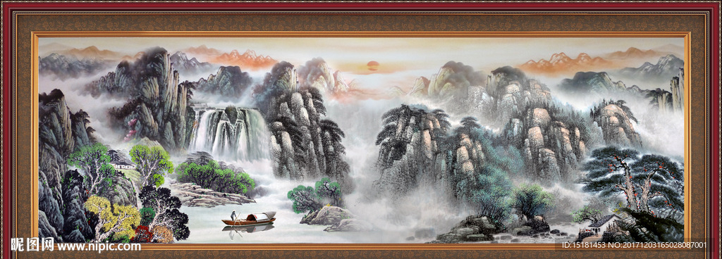 国画山水