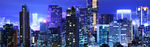城市夜景全屏海报背景图片