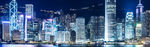 城市夜景全屏海报背景图片