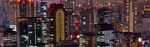 淘宝城市夜景全屏海报背景图片