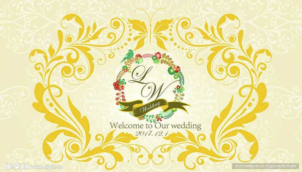 米黄色底纹背景板