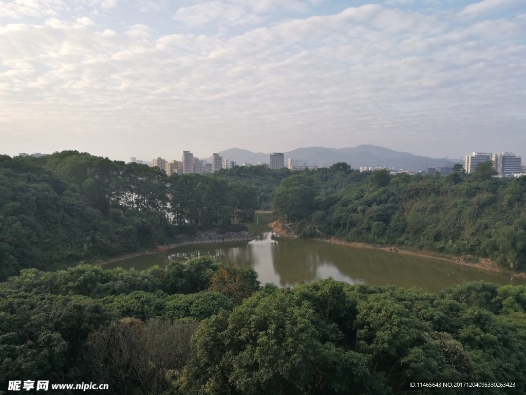 深圳大浪水库2号观景平台