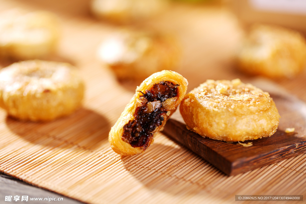 梅干菜烧饼图片