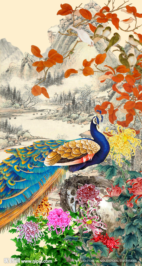 花鸟玄关