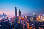 长沙九龙仓夜景