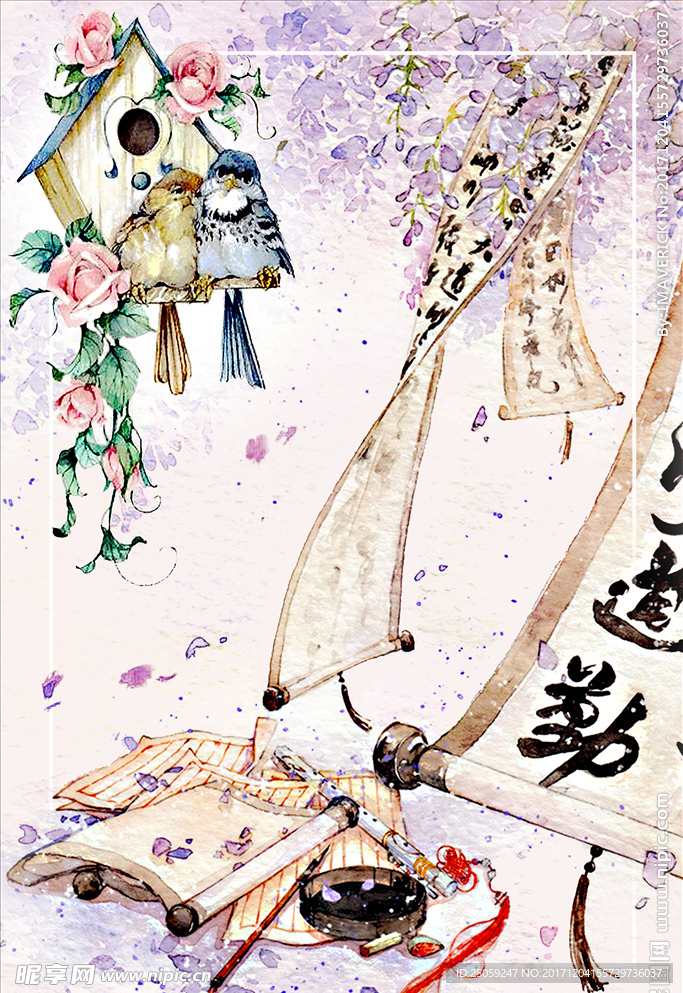 古风背景
