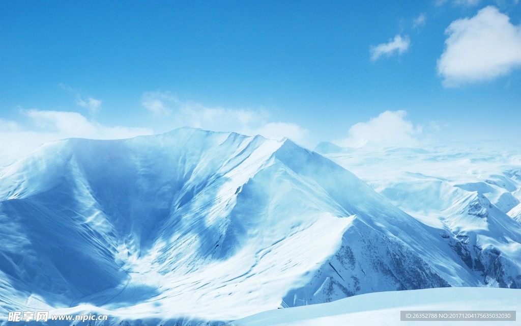 冬天背景 冰山背景