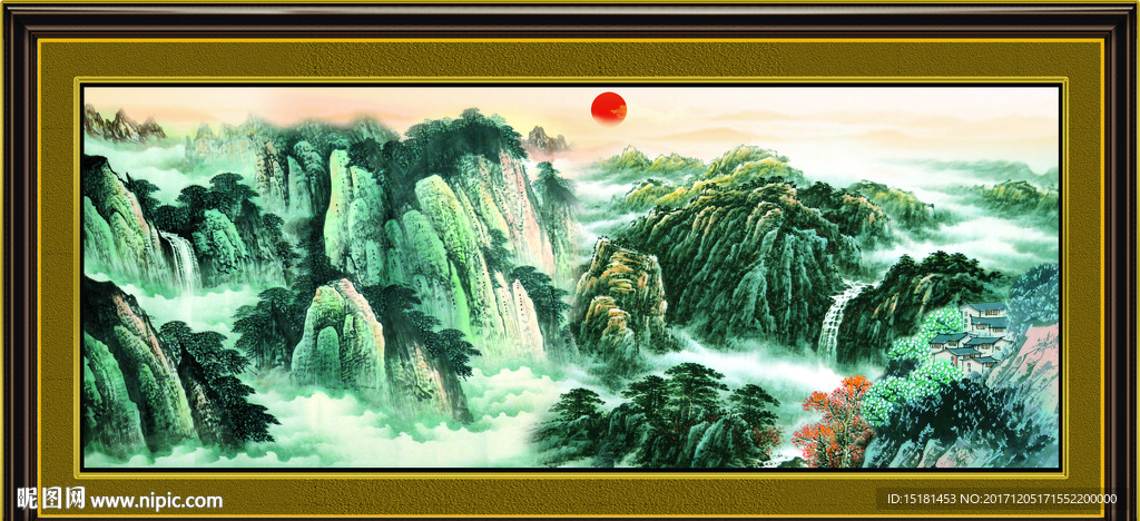国画山水