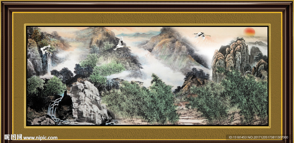 国画山水