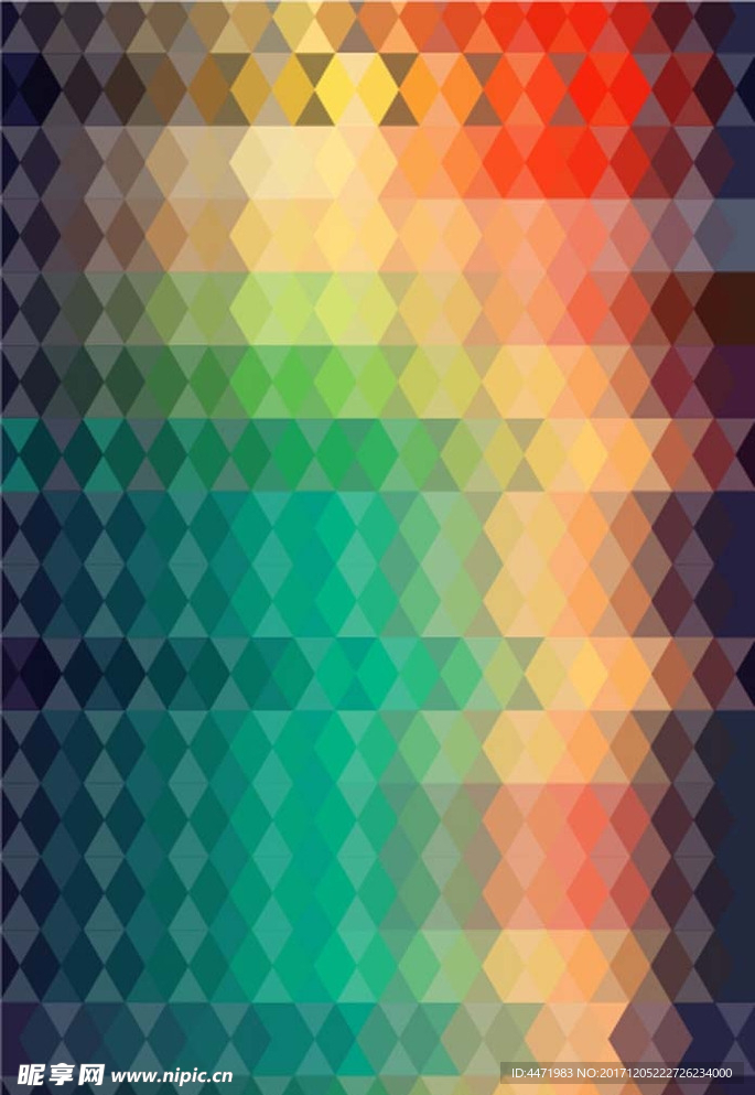 渐变色 立体 背景 海报 矢量