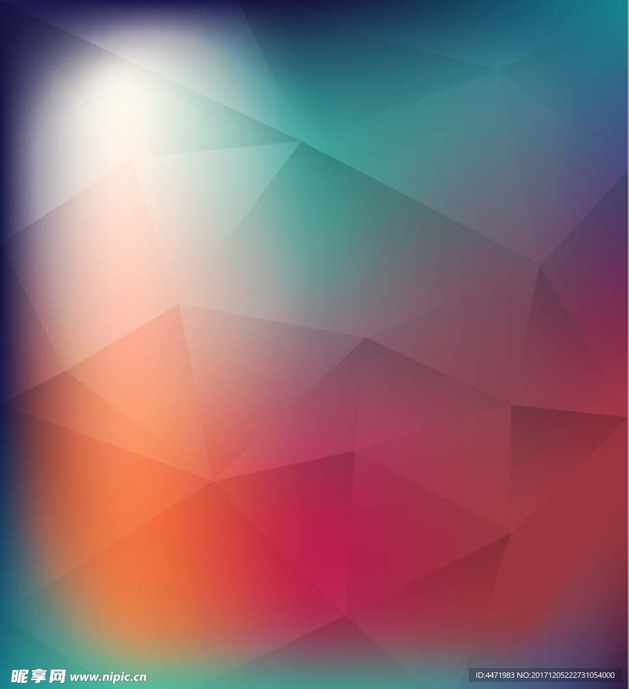 渐变色 立体 背景 海报 矢量