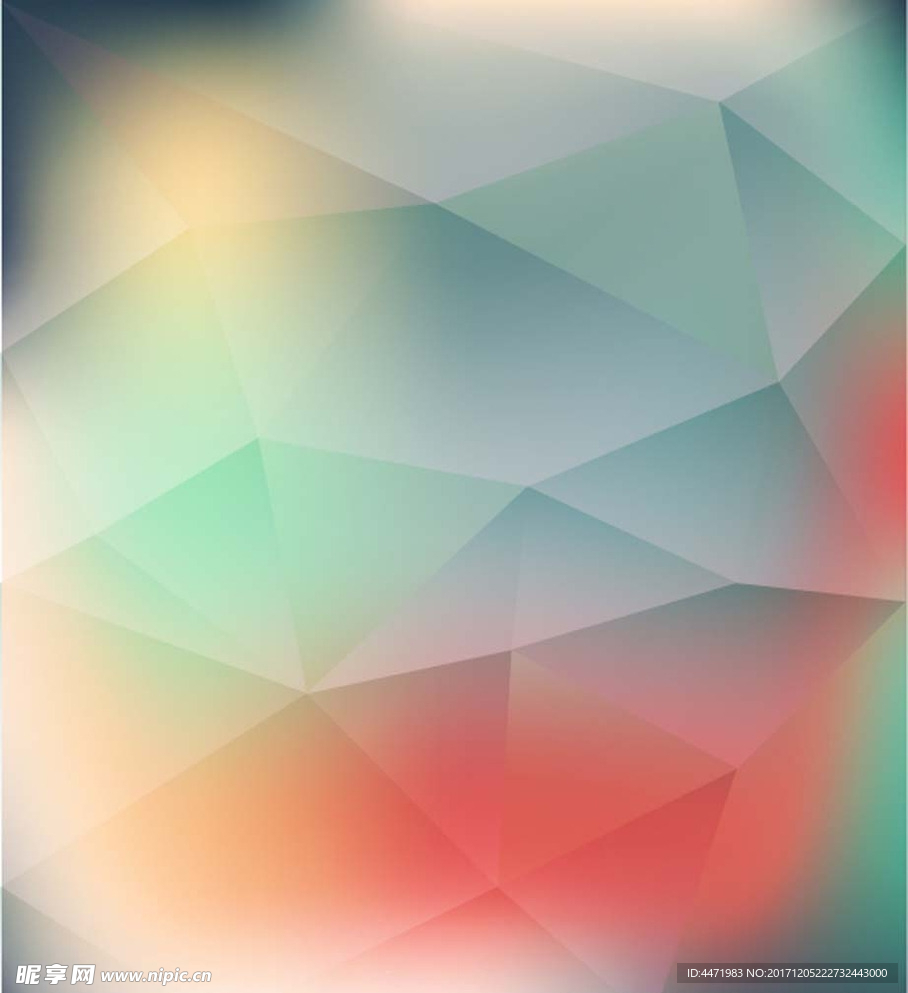 渐变色 立体 背景 海报 矢量