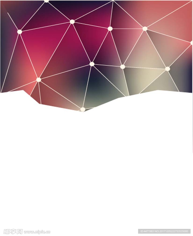 渐变色 立体 背景 海报 矢量