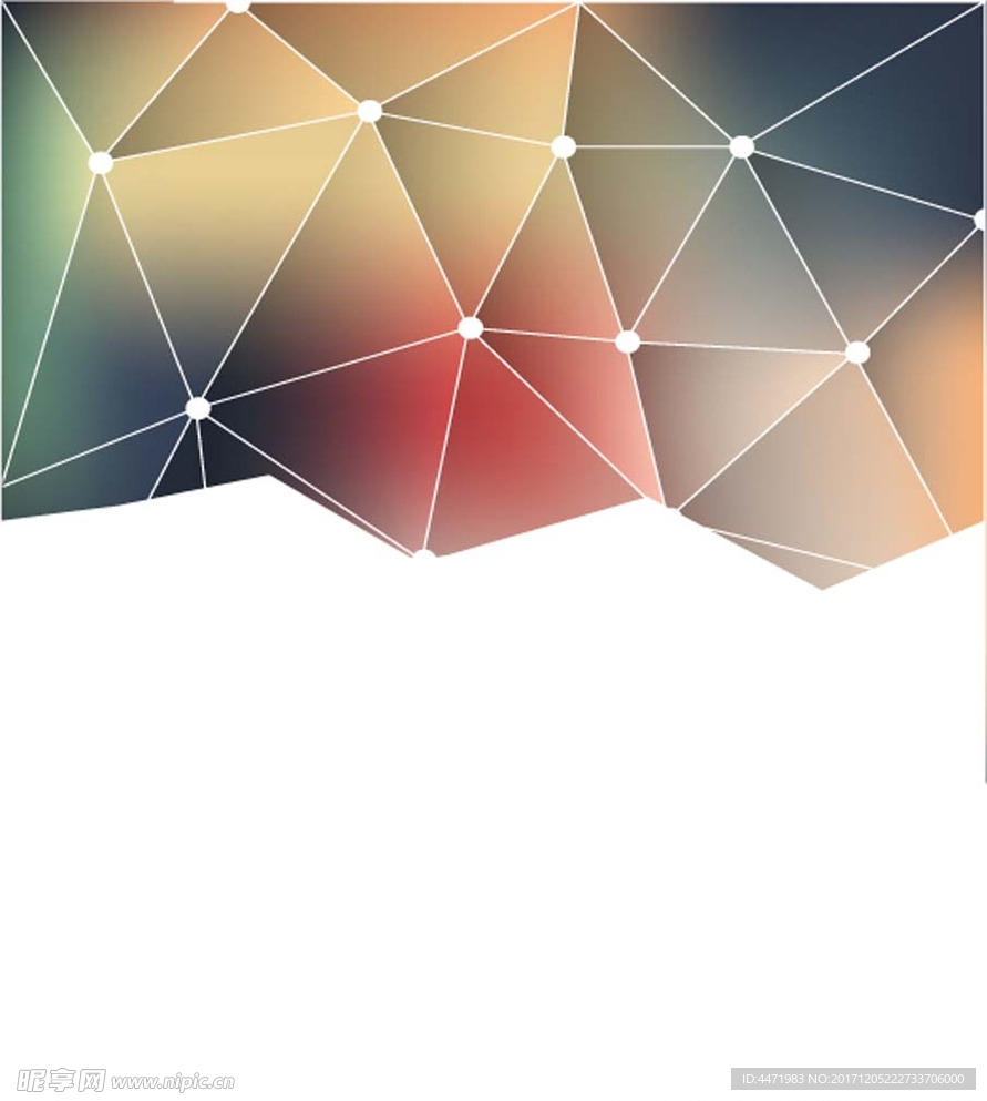 渐变色 立体 背景 海报 矢量