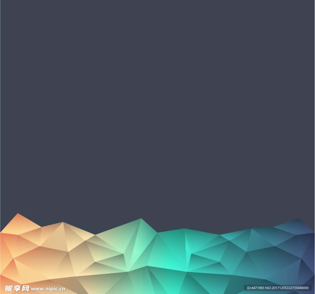 渐变色 立体 背景 海报 矢量