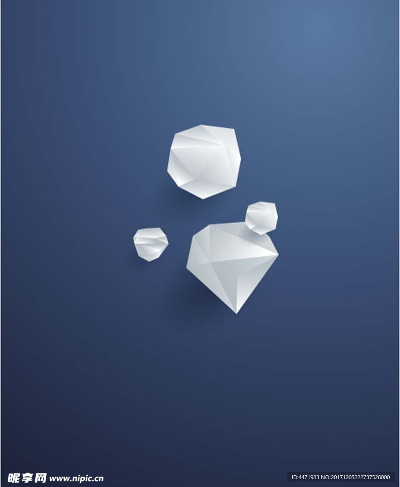 渐变色 立体 背景 海报 矢量