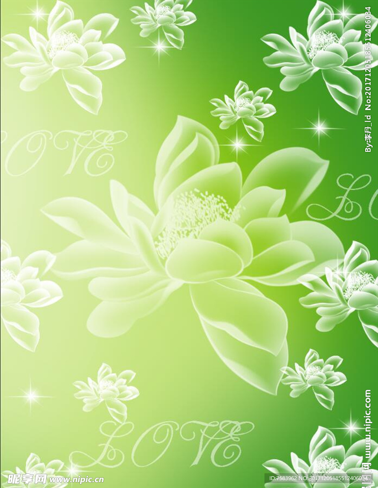 暗花背景