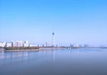 洛阳电视塔冬日的早晨风景大图