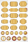 金色徽章