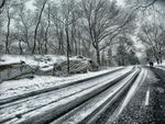 下雪公路