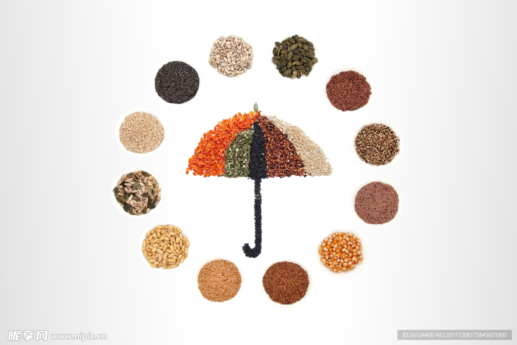 粮食 五谷 大米 餐桌 养生