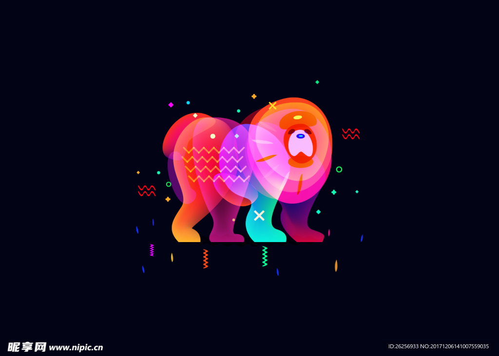 彩色