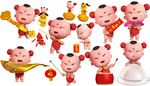 招财童子新年图片狗年图片吉祥图