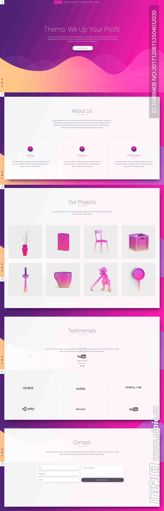 网页设计 banner web