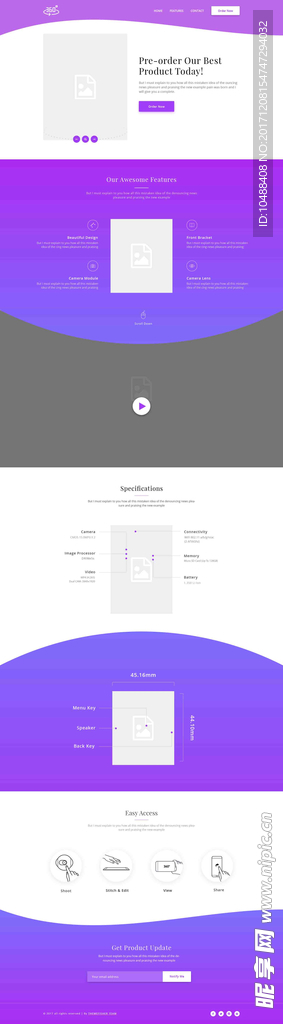 网页设计 banner web