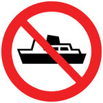 禁止航行