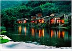 古码头夜景