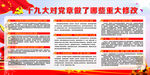 十九大对党章做了哪些重大修改展