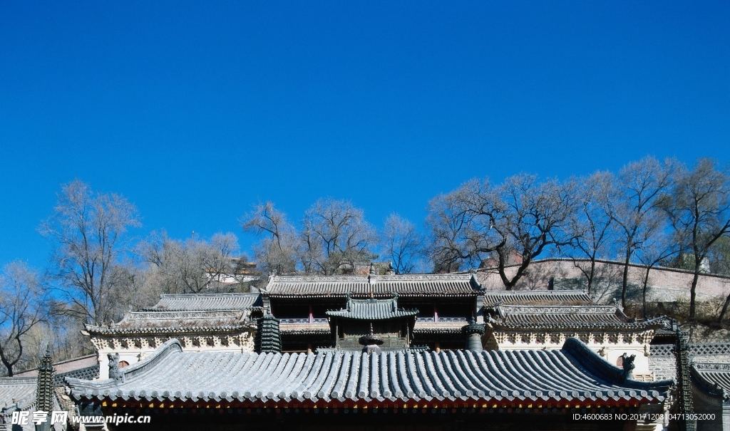 建筑摄影图片  古代建筑素材