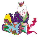 剪纸娃娃